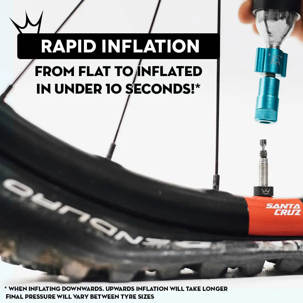 Peaty's C02 Tyre Inflator Kit