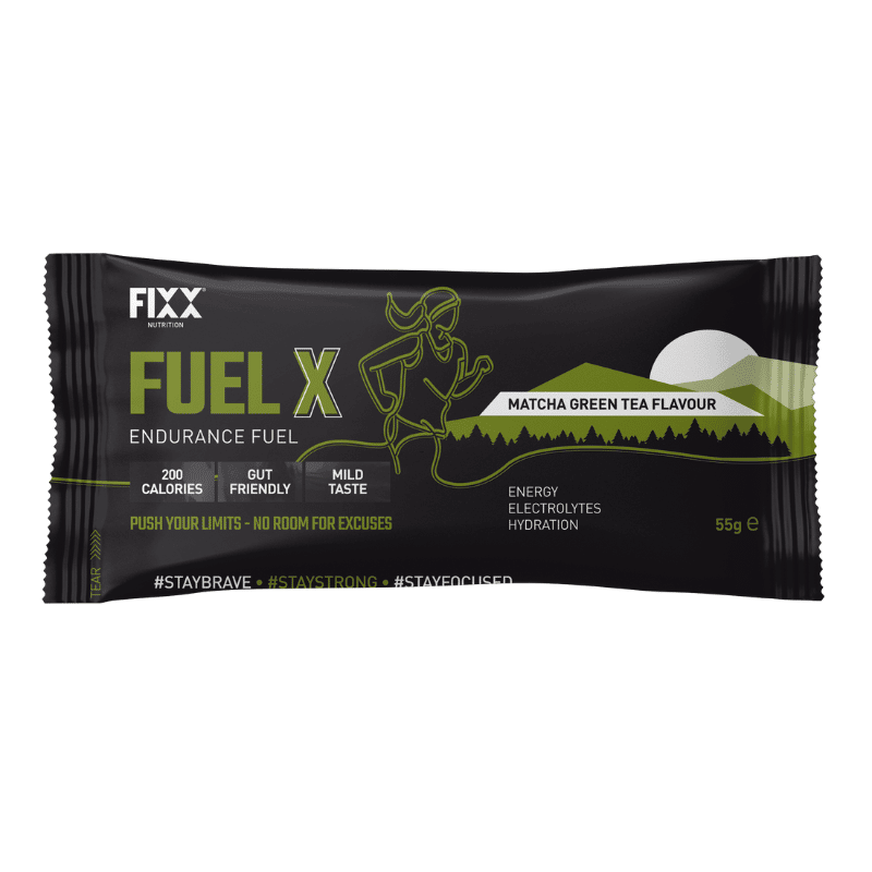 FIXX Fuel X - Matcha Green Tea 55gr Sachet