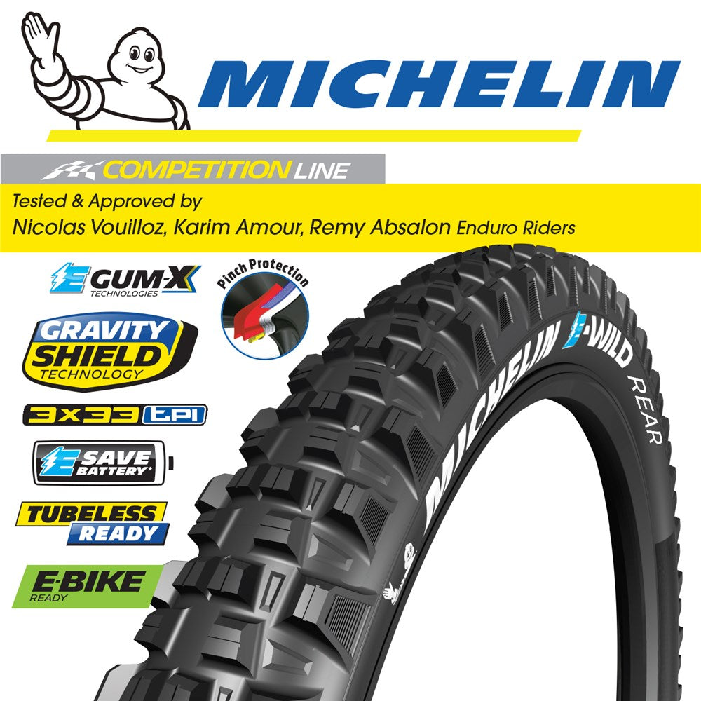 Michelin E-Wild Rear - E GUM-X