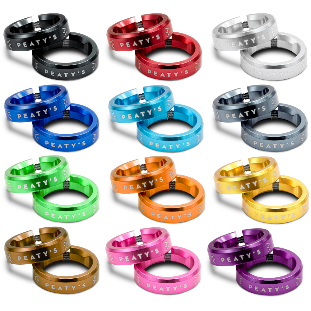 Peaty's Monarch Grips - Lockrings