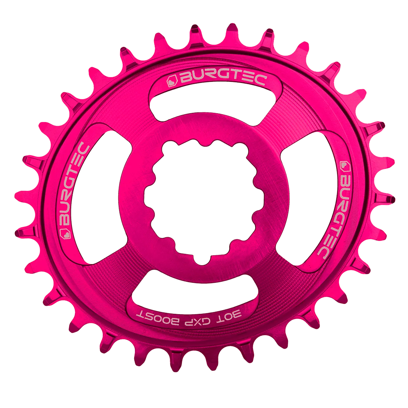 Burgtec OVAL Chainring Thick Thin - Sram Boost 3mm Offset