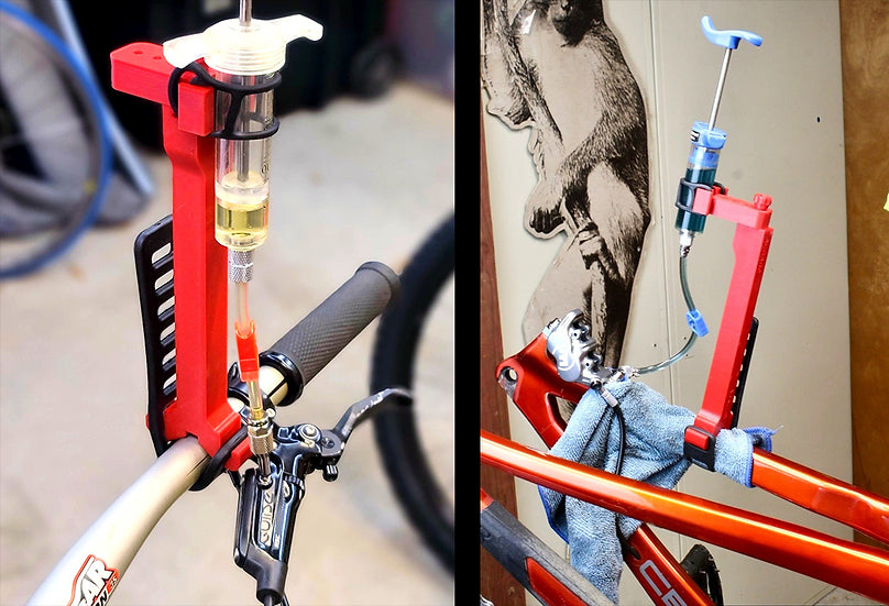 RedSide MTB BleedPro brake bleed syringe holder kit