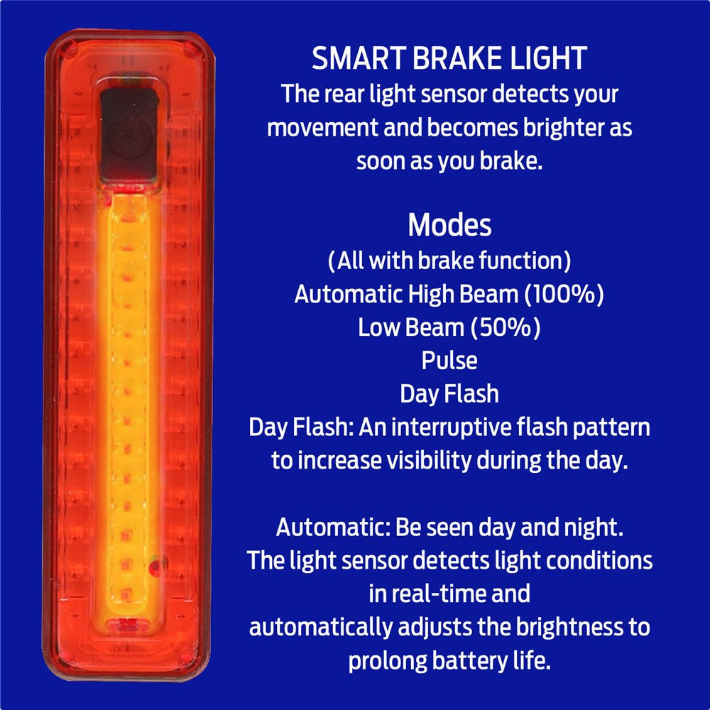 Azur Ursa Light Set (smart brake light) - 550/45 Lumens