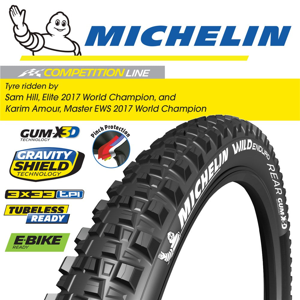 Michelin Wild Enduro Rear - Gum-X3D