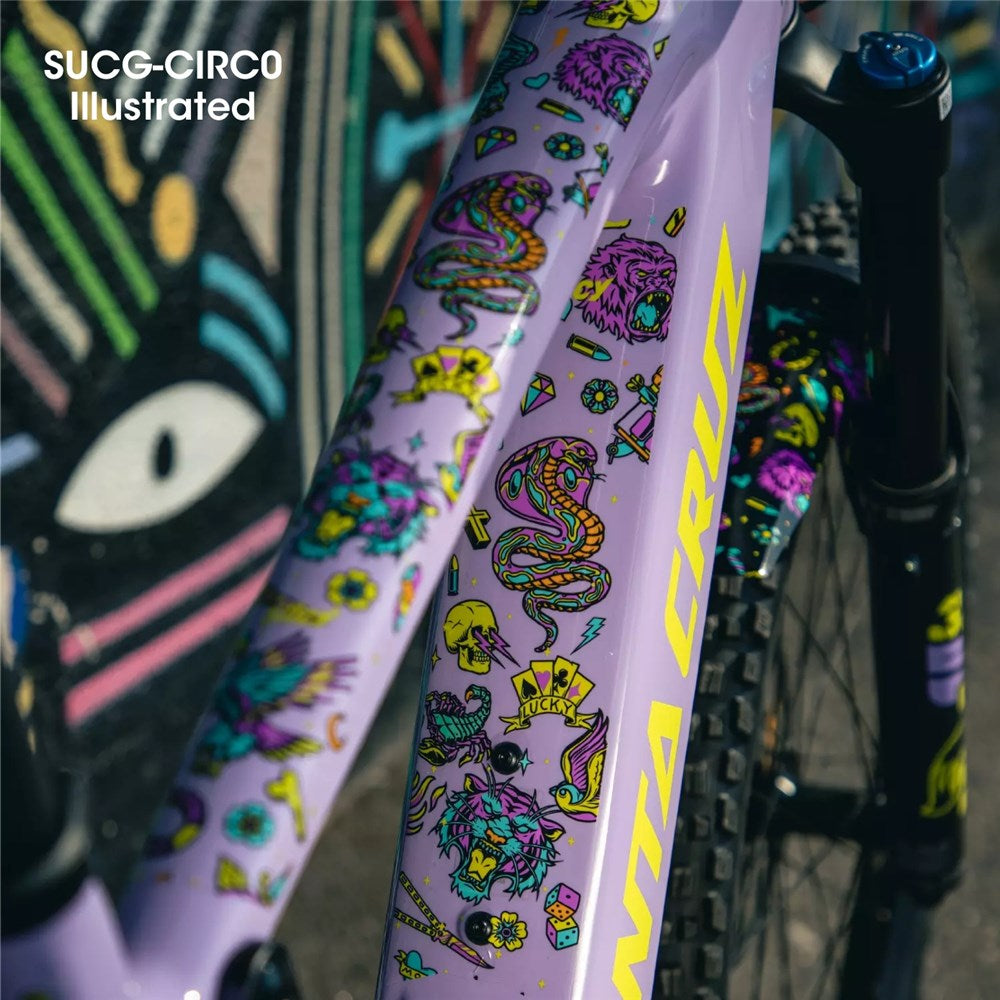 Slicy Sublimistick Bike Protection kit - Disturbed