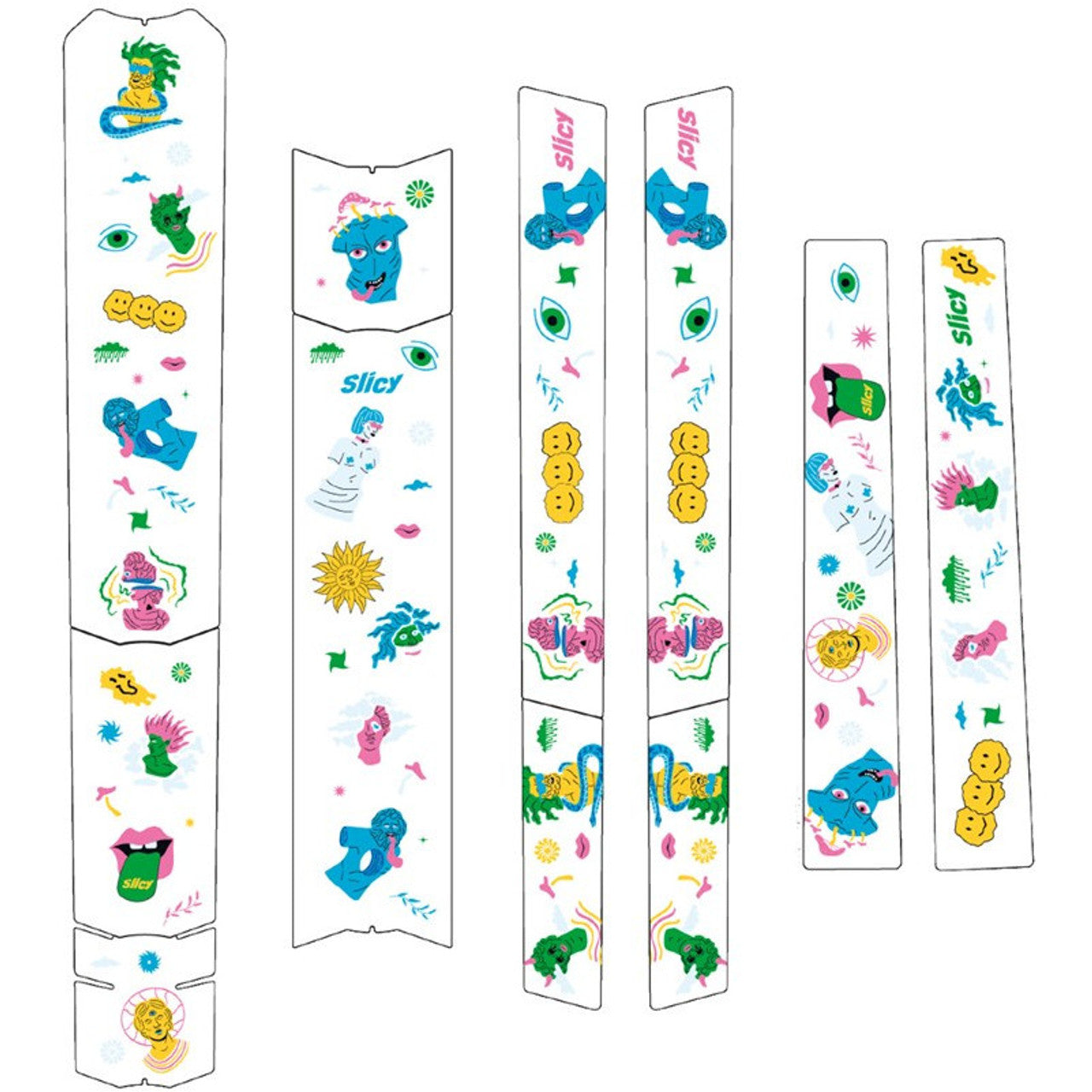 Slicy Sublimistick Bike Protection kit - Disturbed