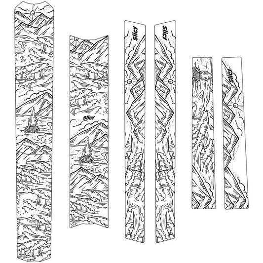 Slicy Sublimistick Bike Protection kit - Dreamland