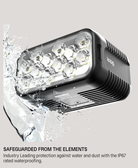 Knog Blinder X 1800 Light - 1800 Lumens