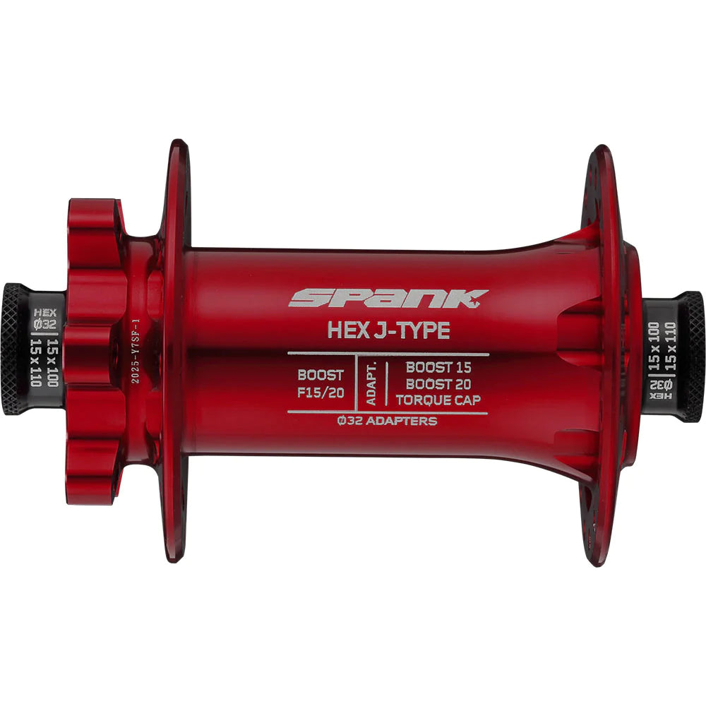 Spank HEX Boost 32H Front Hub - 15/110