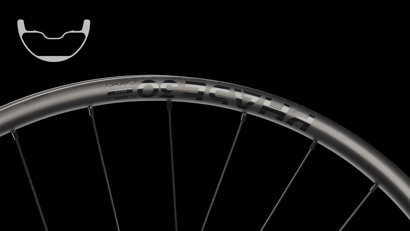 NEWMEN Phase 30 Carbon Wheelset - Trail