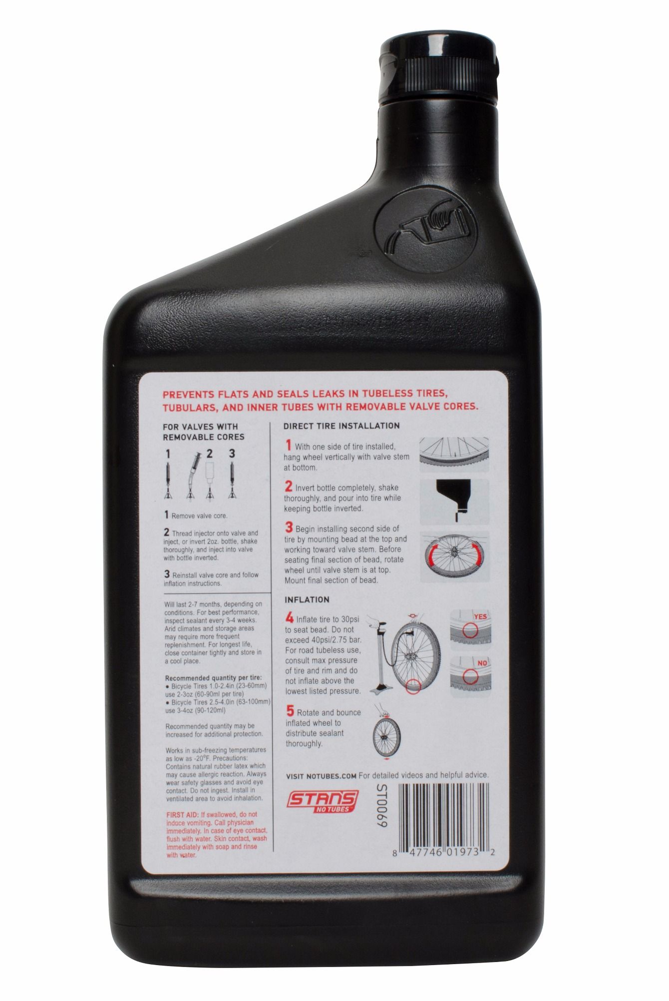 Stans NoTubes Tire Sealant - 946ml