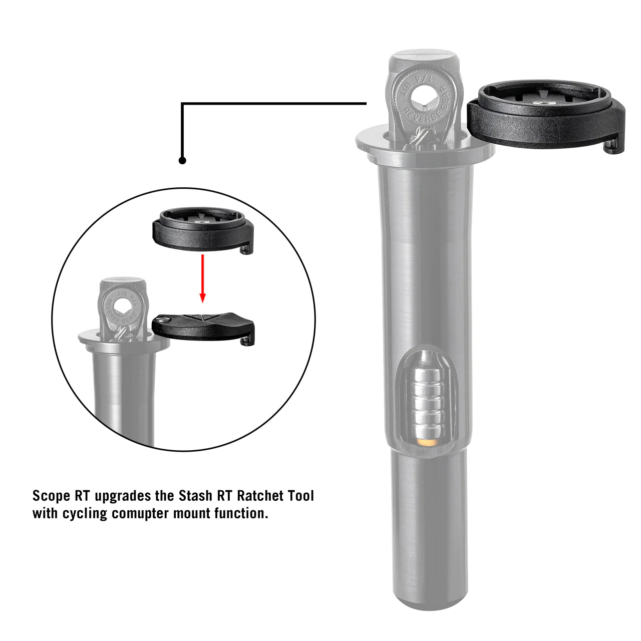 Granite Design Scope mount for Stash RT