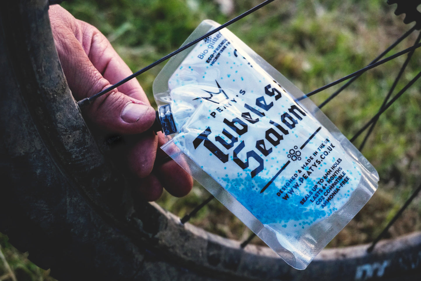 Peaty's Tubeless Sealant Bio Glitter - 120ml