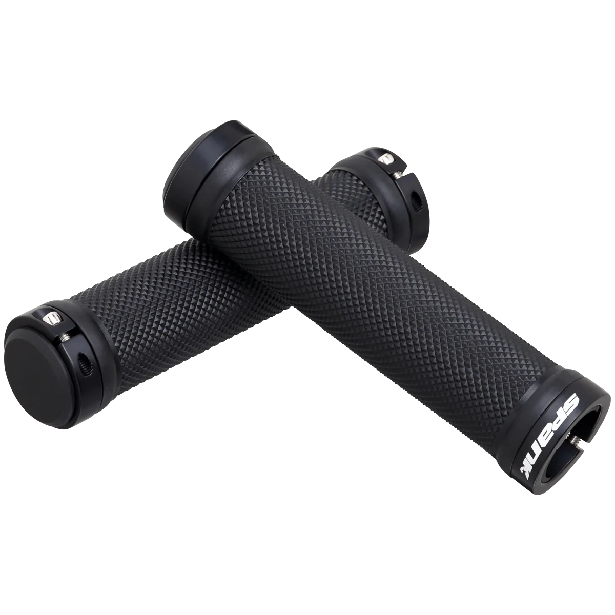 Spank Spoon Lock On Grips - Black