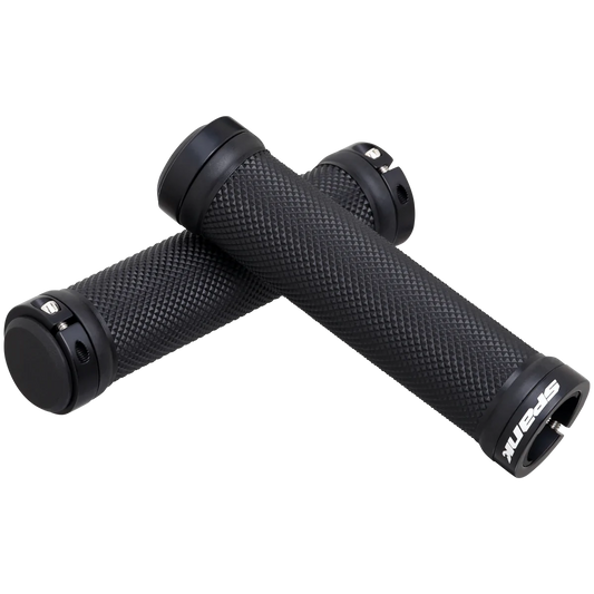Spank Spoon Lock On Grips - Black