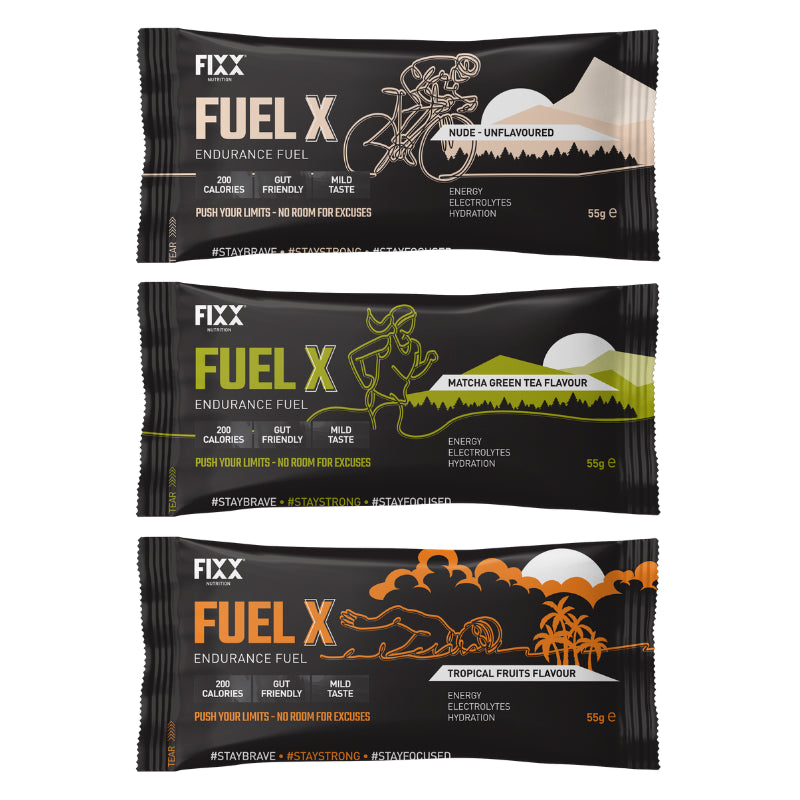 FIXX Fuel X - Matcha Green Tea 55gr Sachet