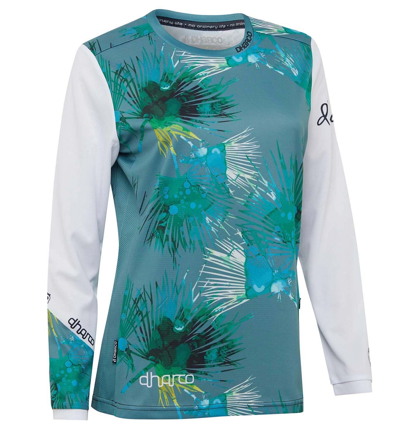 DHaRCO Ladies Long Sleeve Gravity Jersey - Ocean
