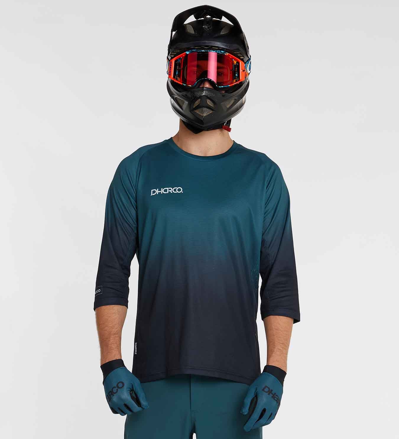 DHaRCO Mens 3/4 Sleeve Jersey - Ocean Tide