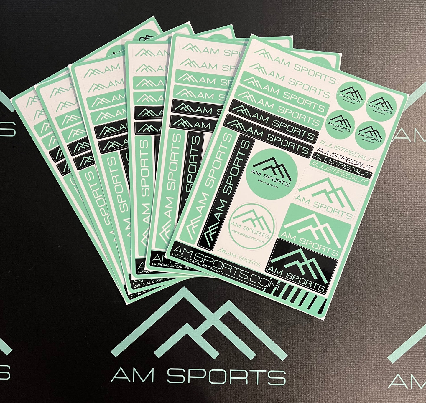 AMS A5 sticker sheet