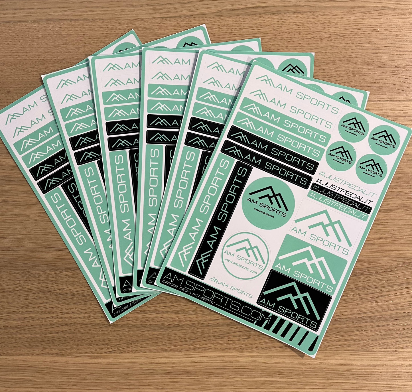 AMS A5 sticker sheet