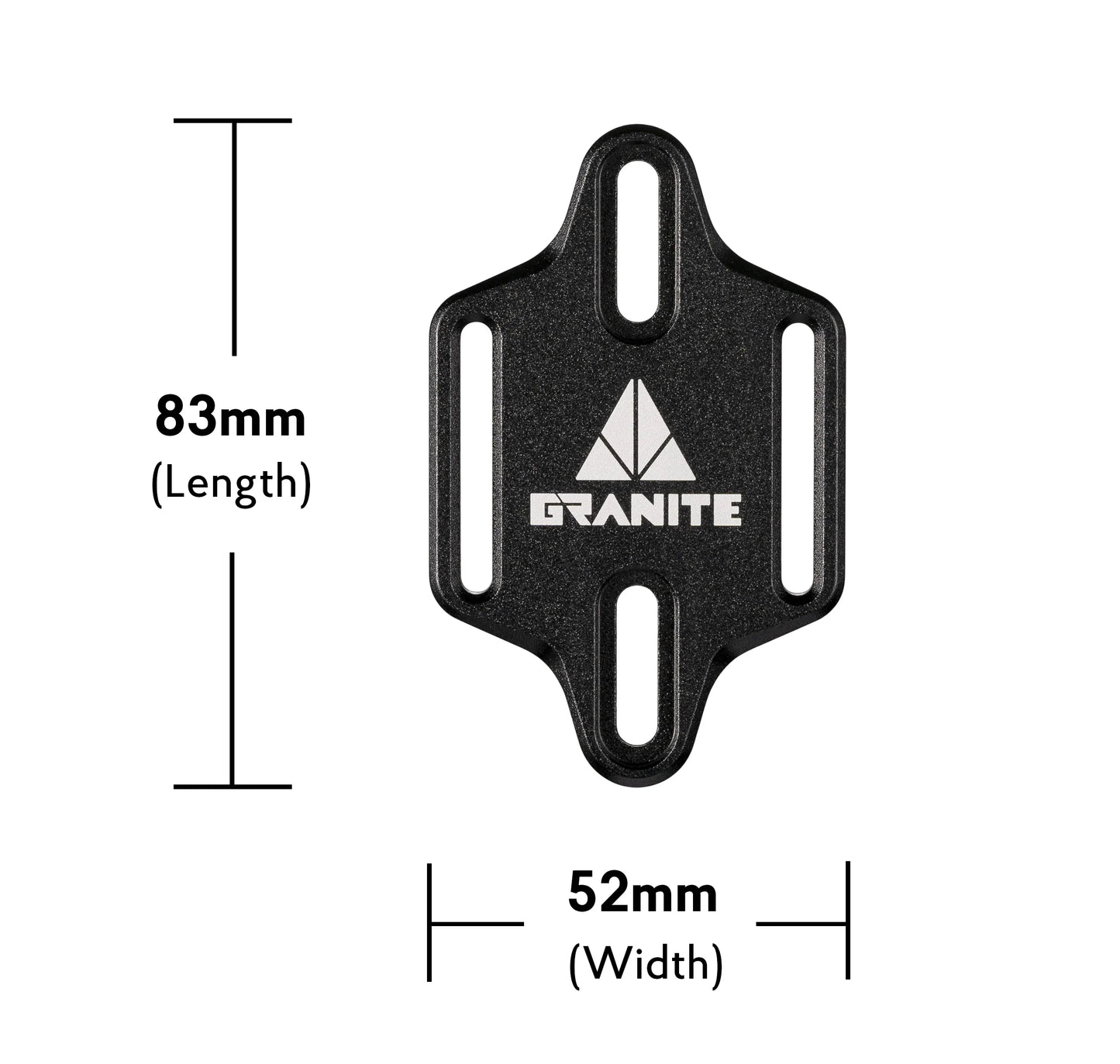 Granite Design Portaledge bottle cage mount- Black