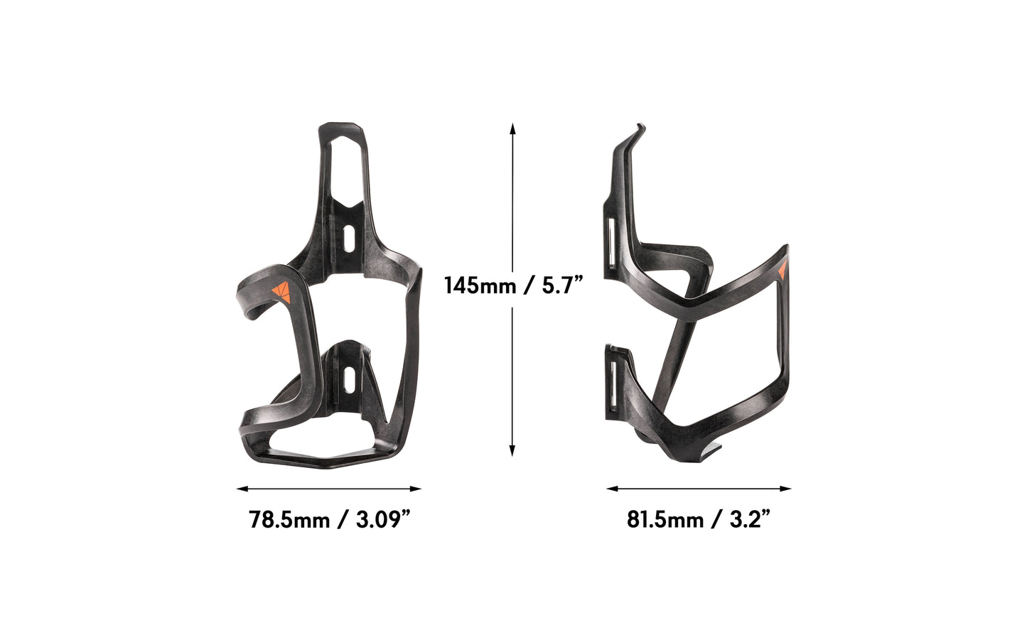 Granite Design Aux Carbon Bottle Cage - Matte Black