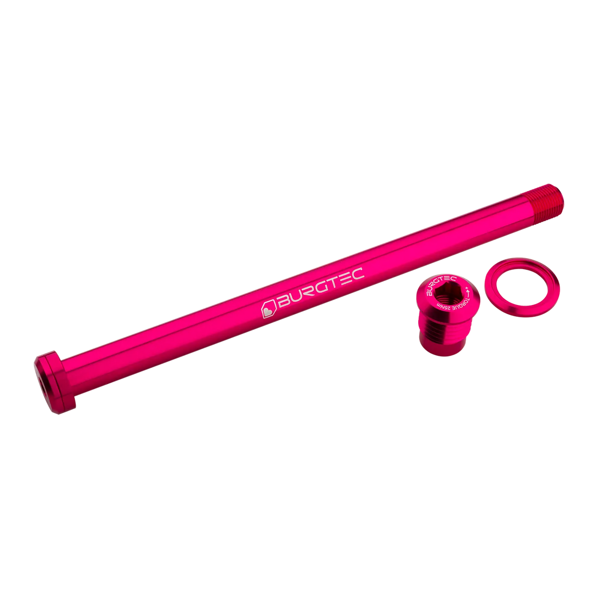 Burgtec Rear Axle - 12 x 180 (M12 x 1.00)