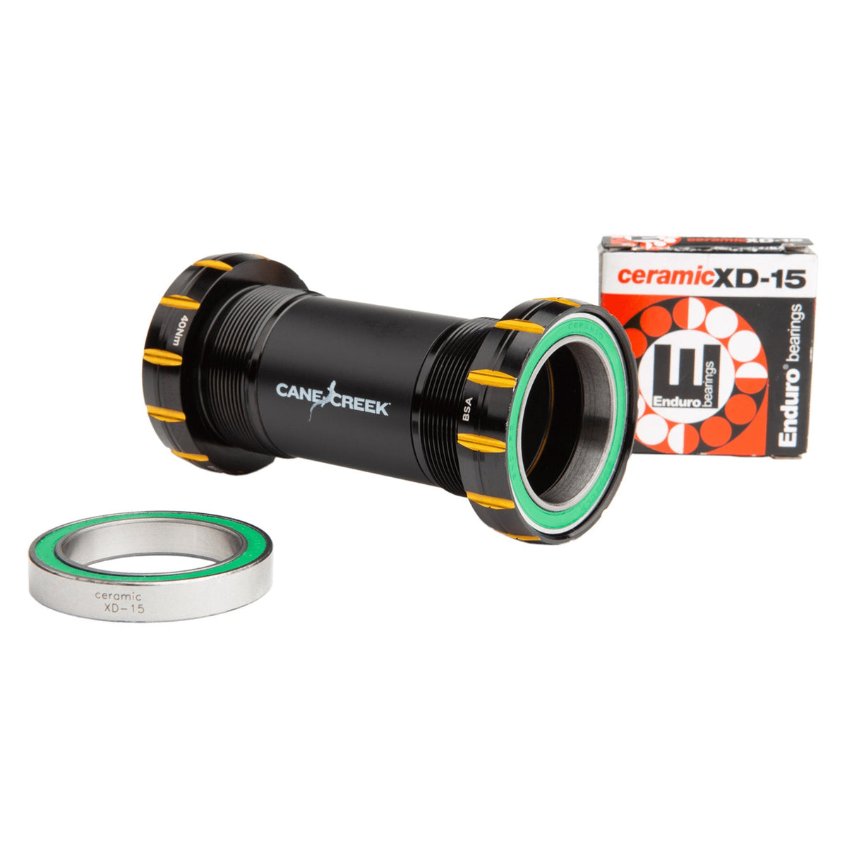 Cane Creek Hellbender 110 Ceramic Bottom Bracket in BSA threaded (68/73mm) - 30mm spindle
