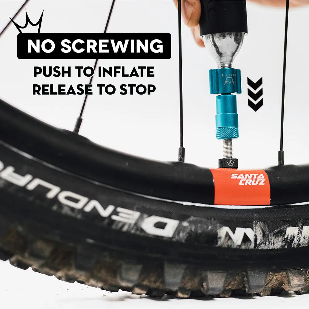 Peaty's C02 Tyre Inflator Kit