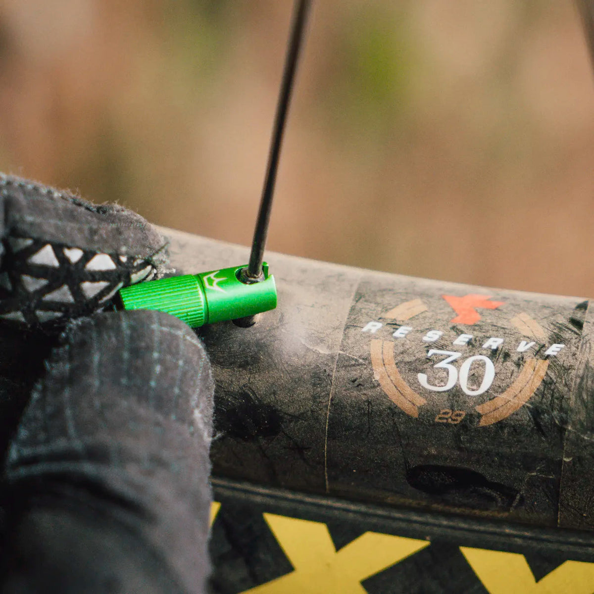 Peaty's Chris King Tubeless Valves MK2 - 42mm