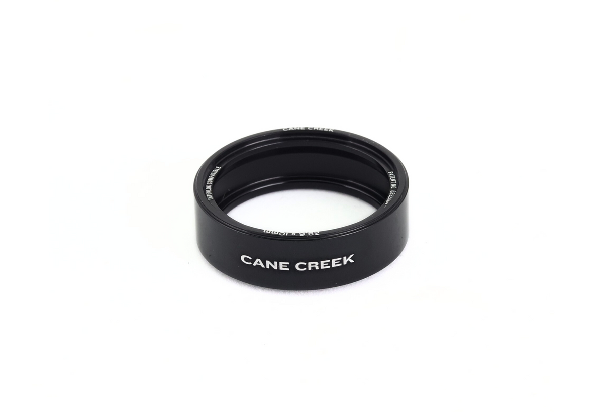 Cane Creek Interlok Headset Spacers in Single 10mm - Black