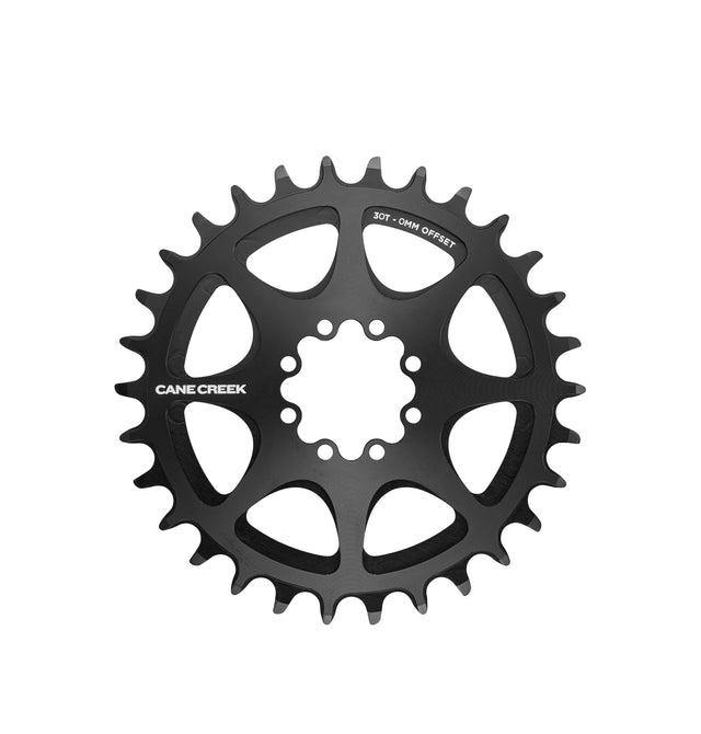 Cane Creek eeWings Chainrings & Spiders in Chainring 30T, 0mm offset, Black