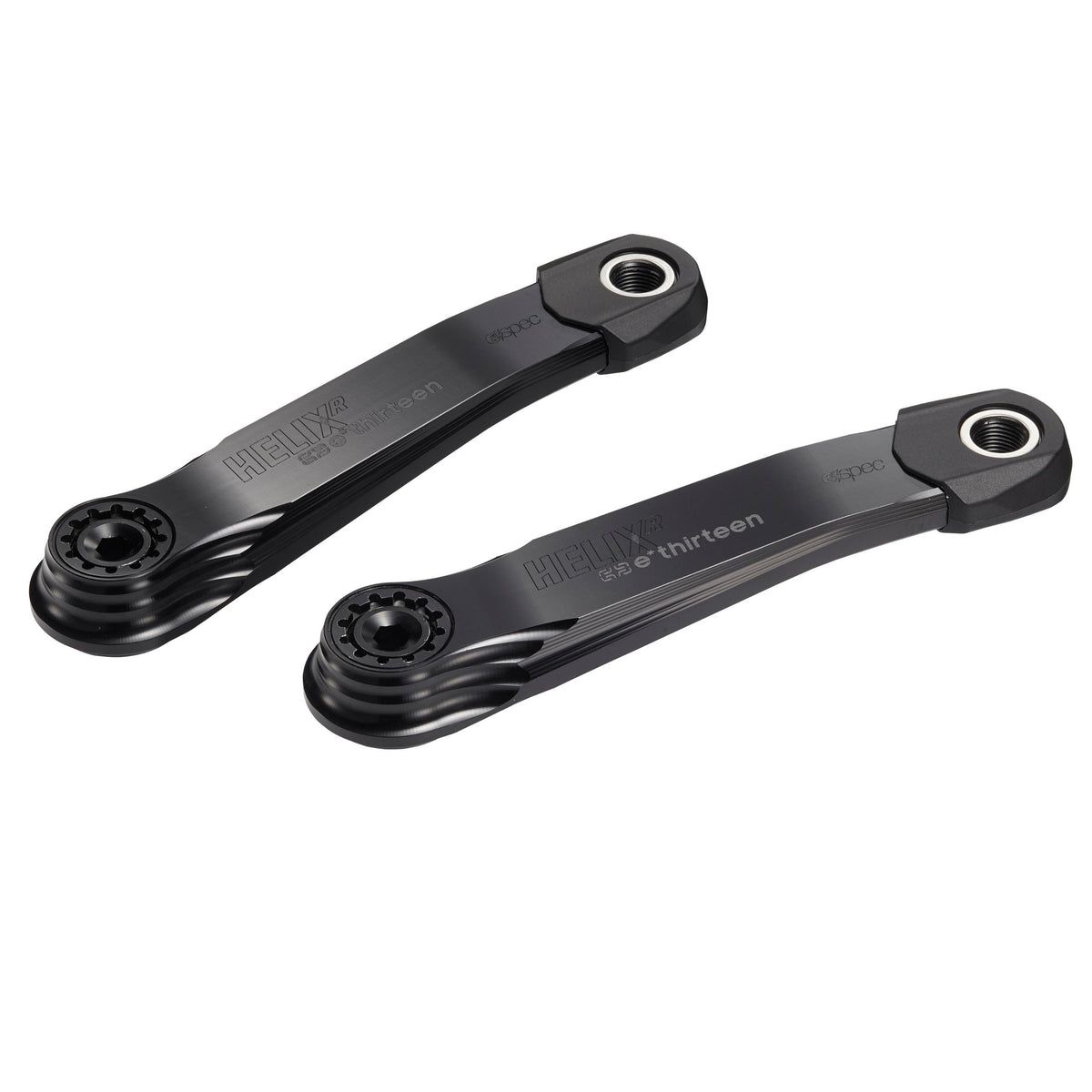 e*thirteen Helix Race e*spec Alloy E-MTB Cranks for DUB and SL1.1 in Black