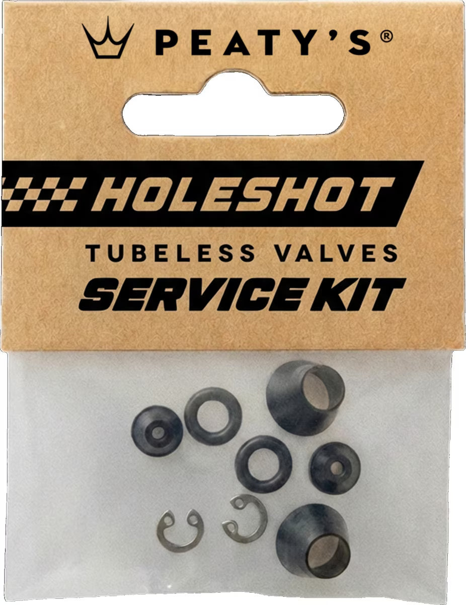 Peaty's Holeshot Tubeless Valves Service Kit