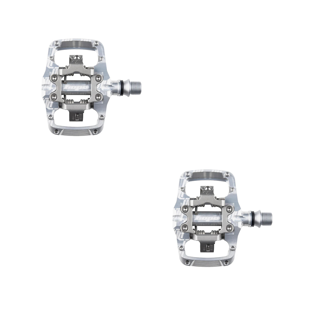 Hope Union Trail Pedals in Silver