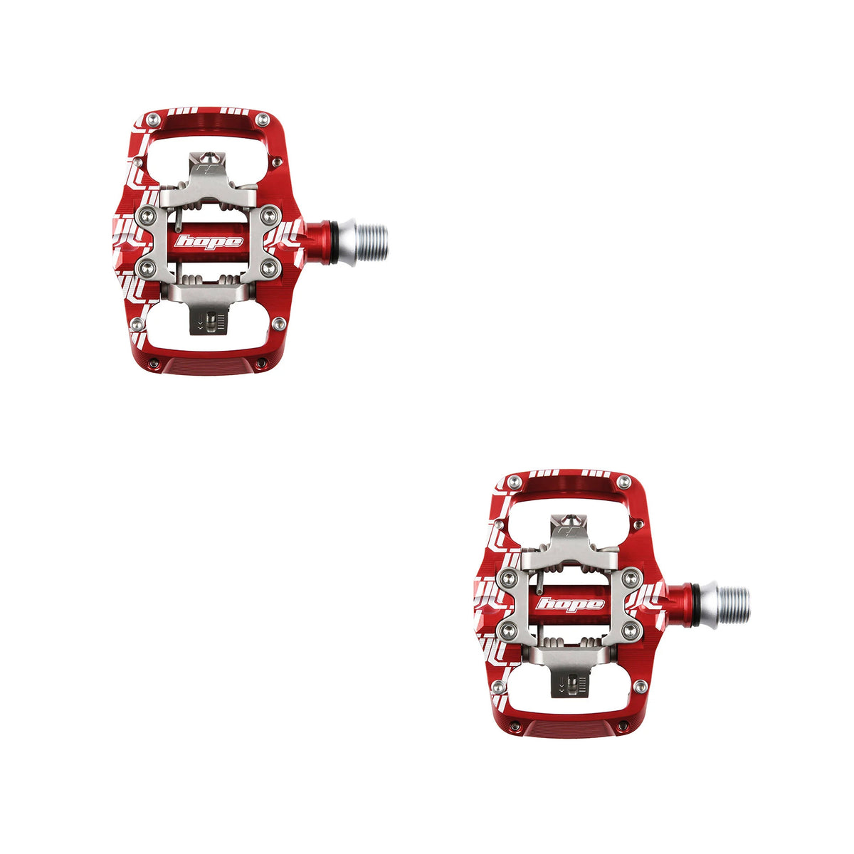 Hope Union Trail Pedals in Red