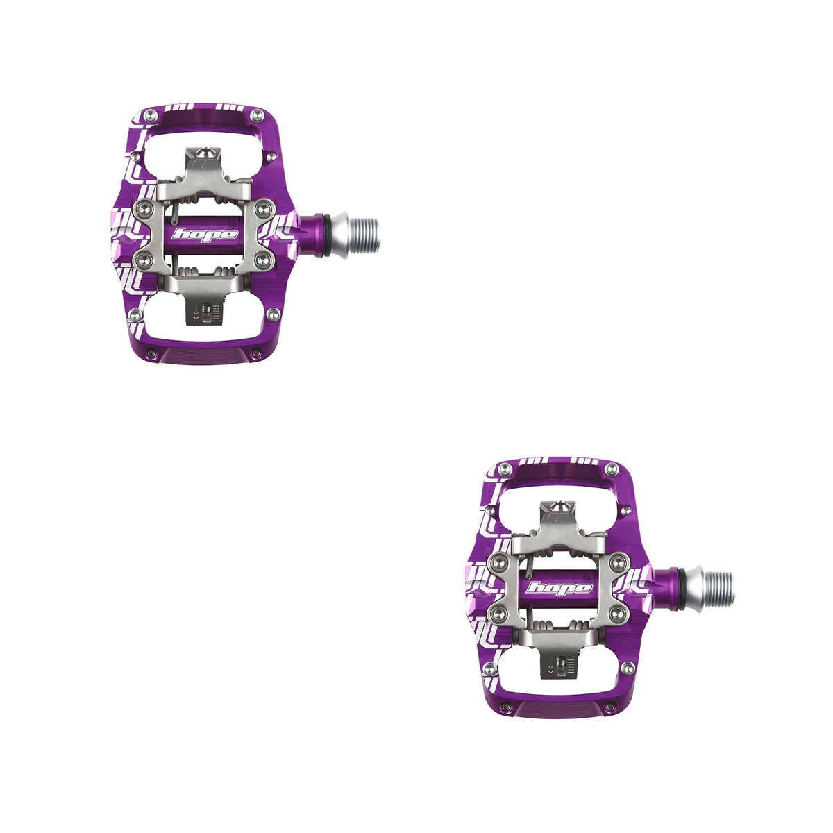 Hope Union Trail Pedals in Purple