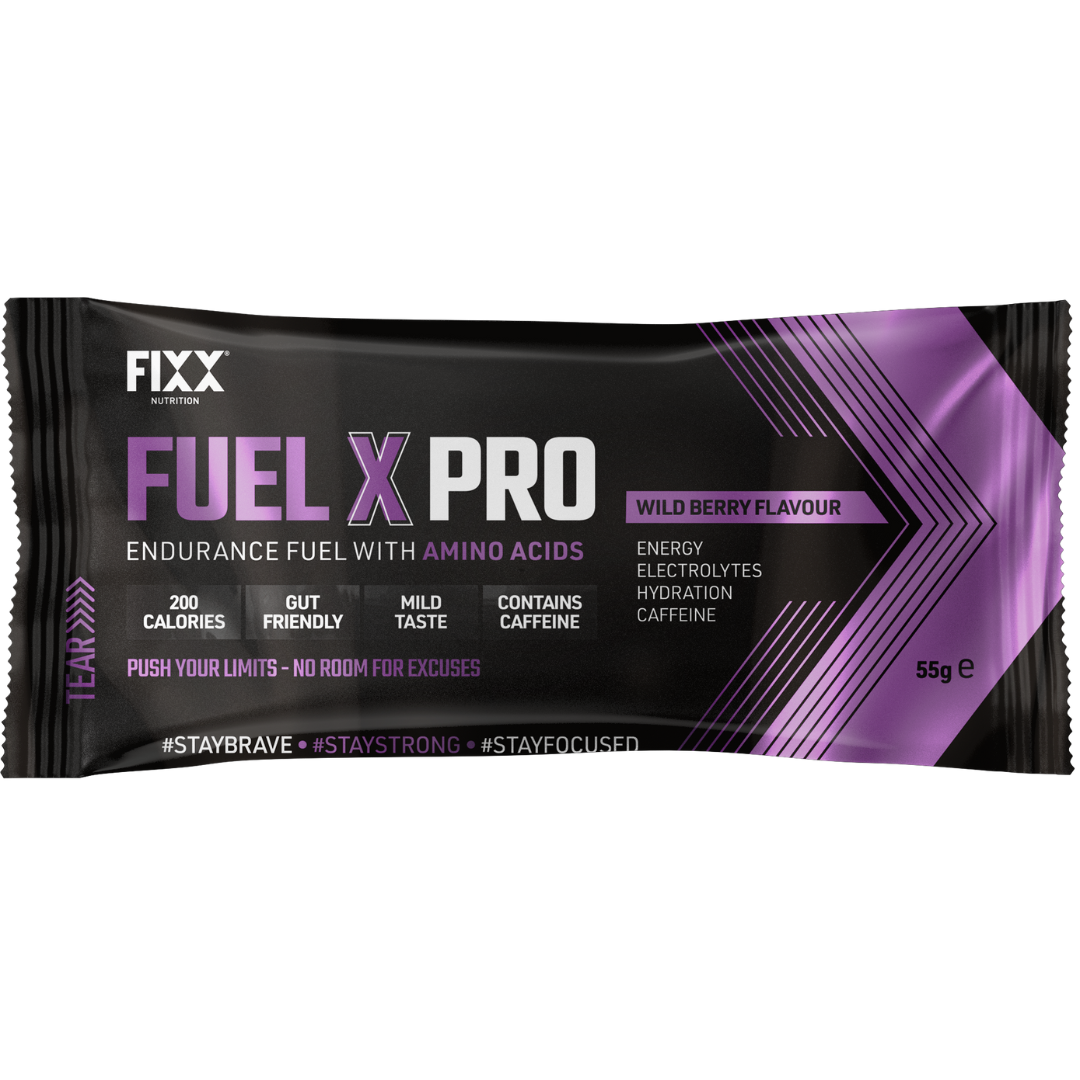 FIXX Fuel X Pro - Wild-Berry (caffeinated) 55gr Sachet