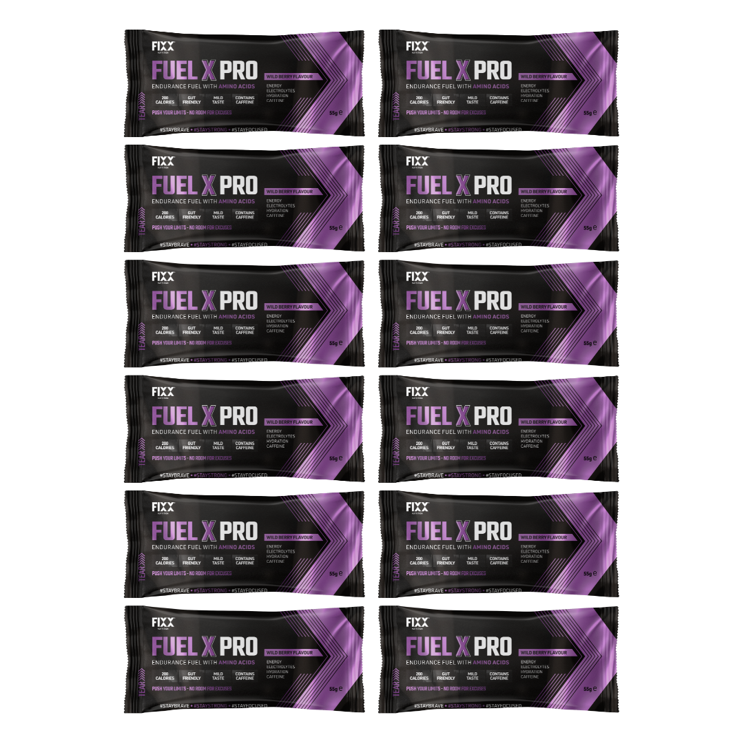 FIXX Fuel X Pro - Wild-Berry (caffeinated) 55gr Sachet