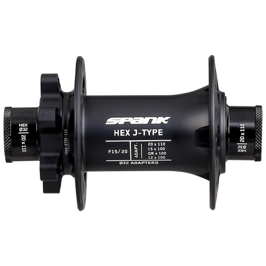 Spank HEX (Non-Boost) 32H Front Hub - 15/100