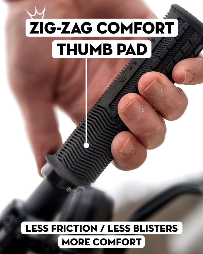 Peaty's Monarch Grips - Knurl