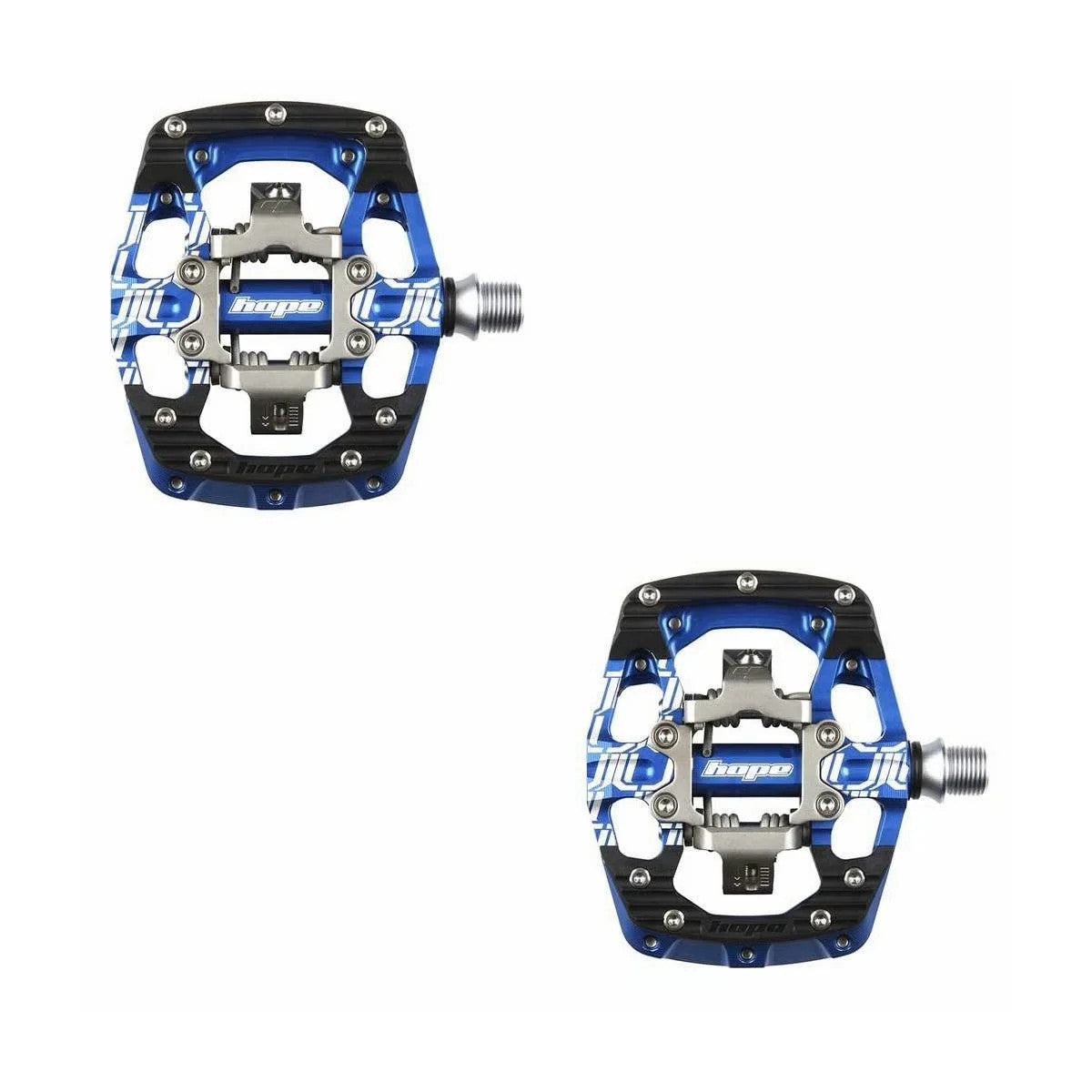 Hope Union Gravity Pedals in Blue