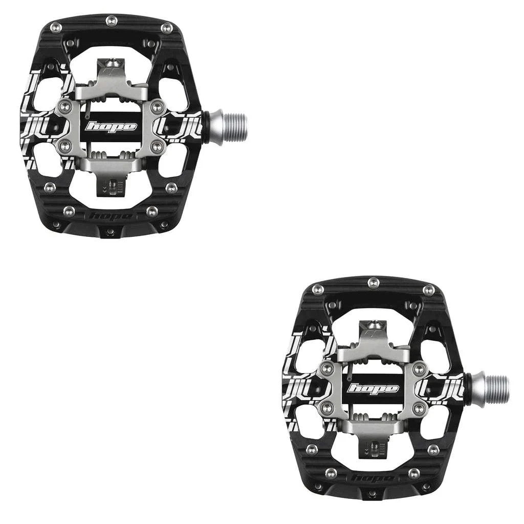 Hope Union Gravity Pedals in Black