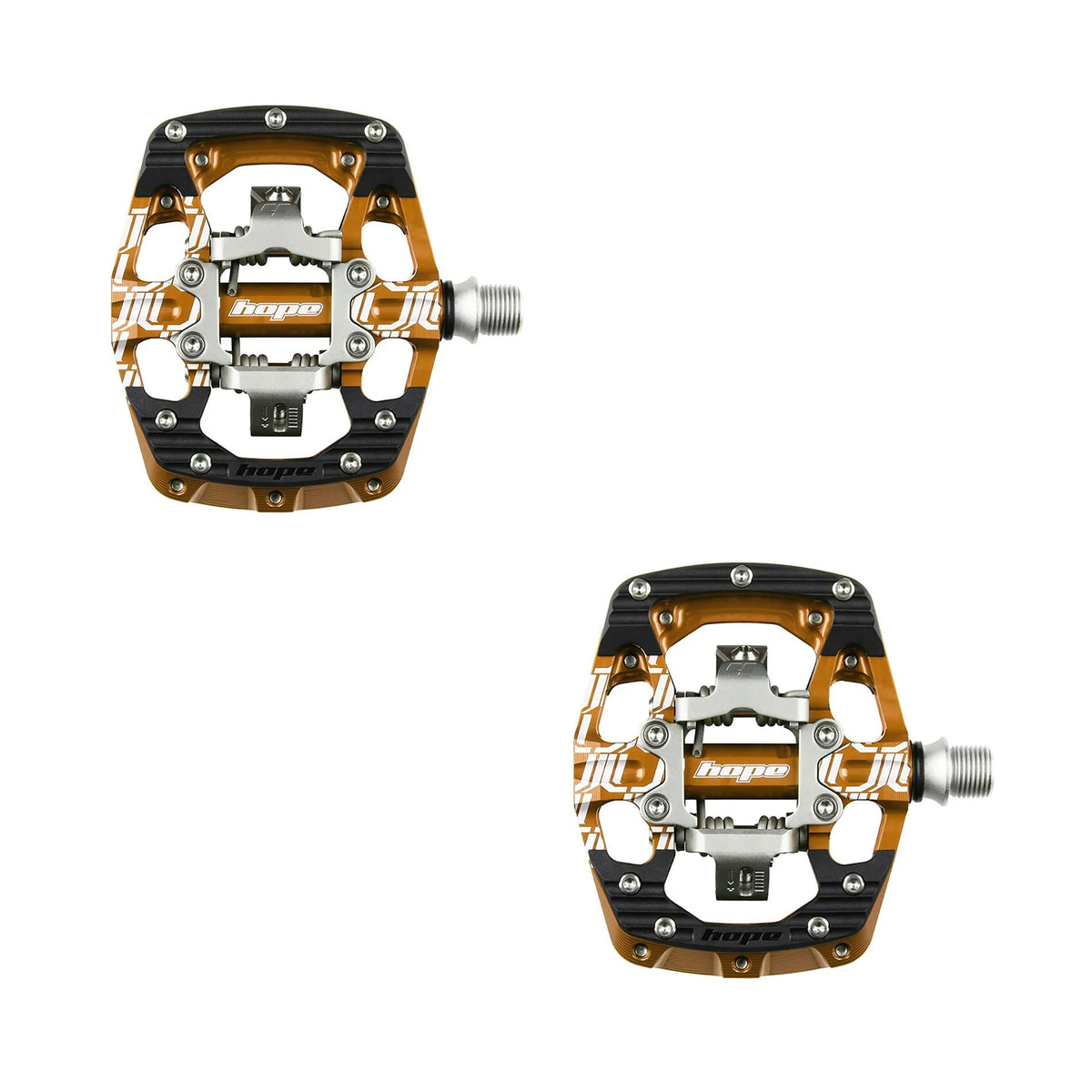 Hope Union Gravity Pedals in Bronze