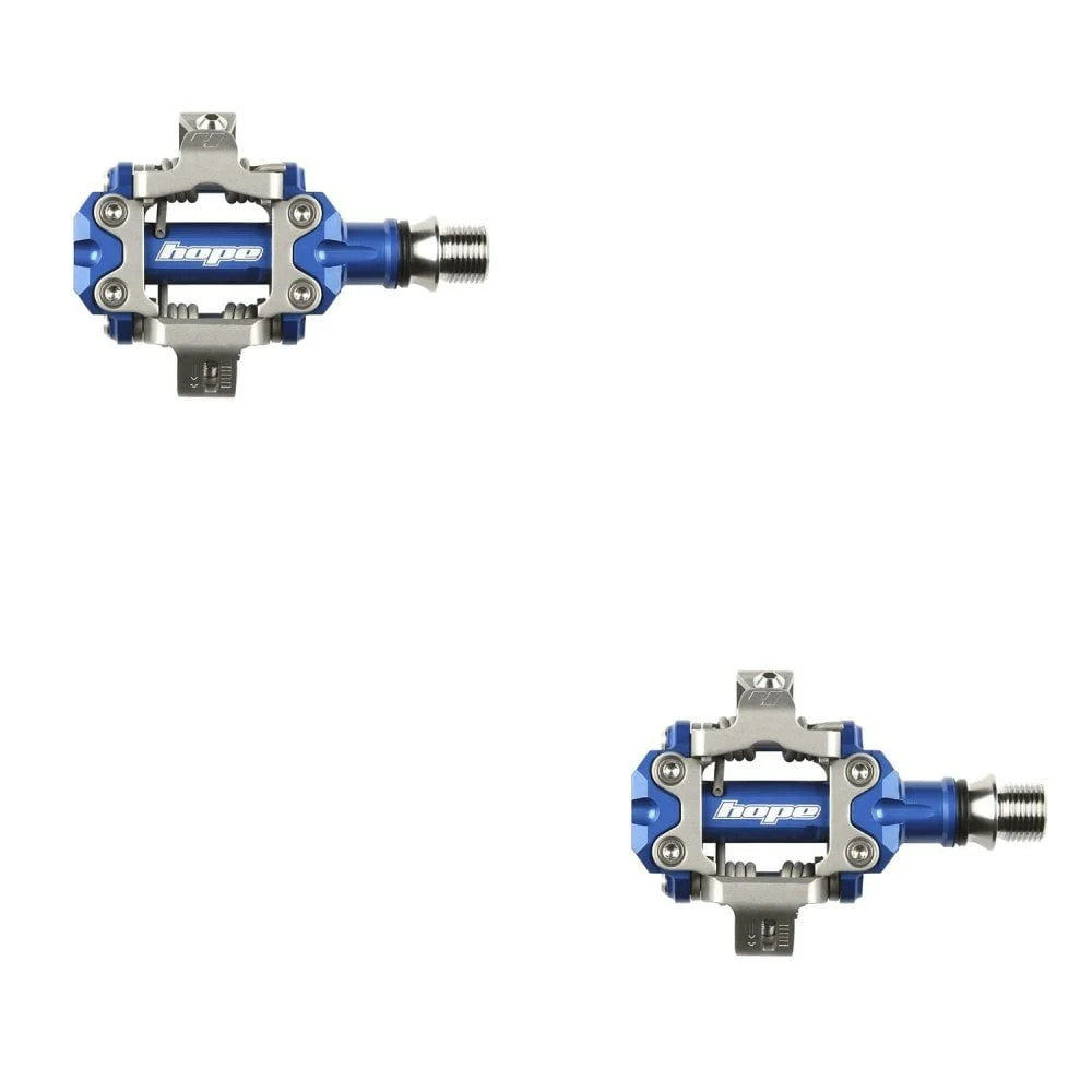 Hope Union Race Pedals in Blue