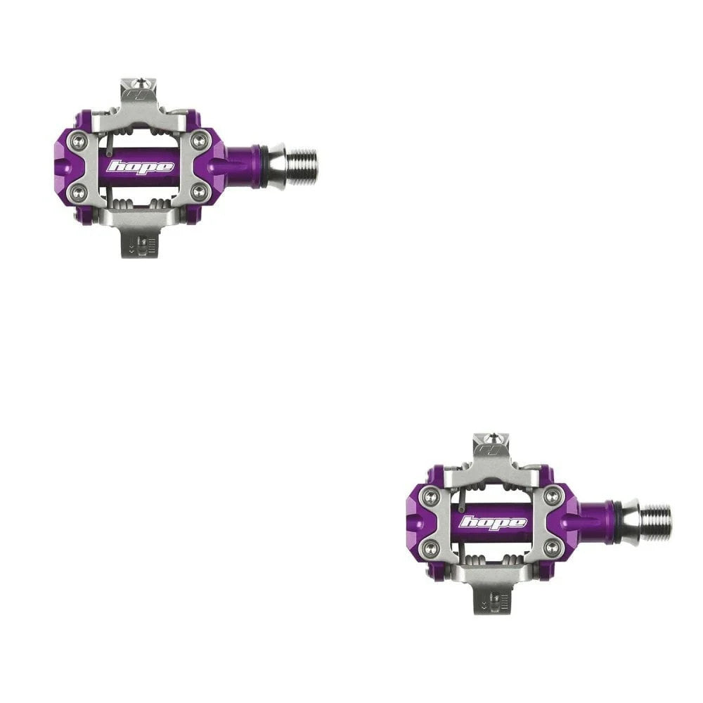 Hope Union Race Pedals in Purple