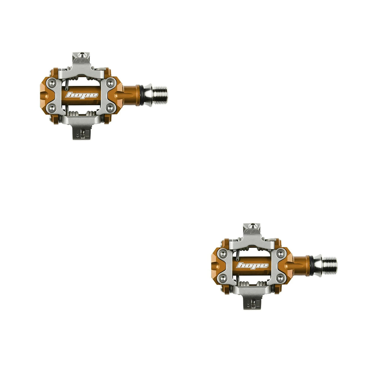 Hope Union Race Pedals in Bronze