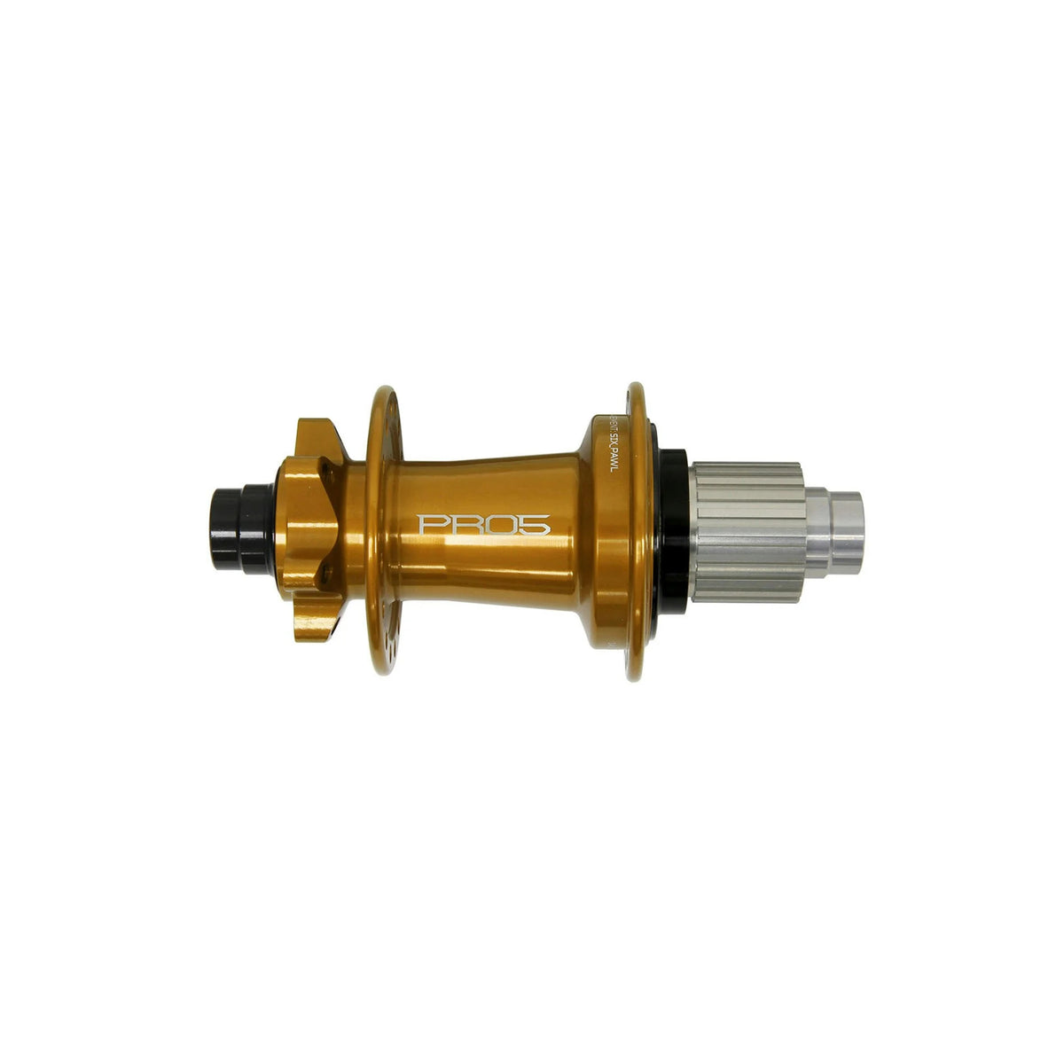Hope PRO 5 6 Bolt rear hub in Bronze with Shimano Micro Spline freehub