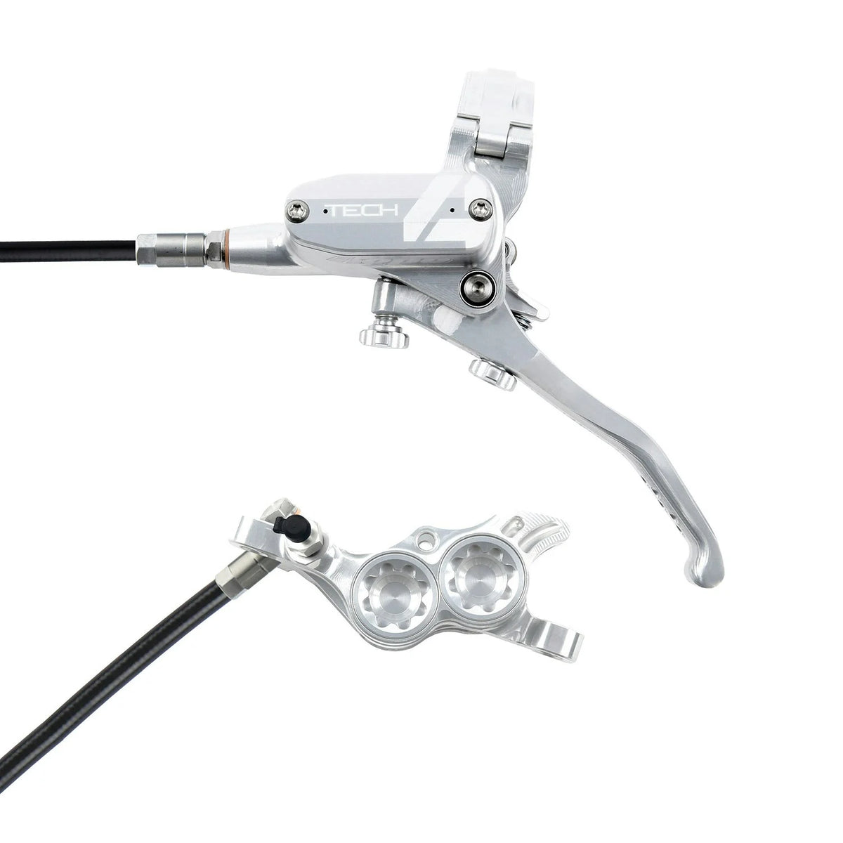 Hope Tech 4 E4 brake in Silver/Silver