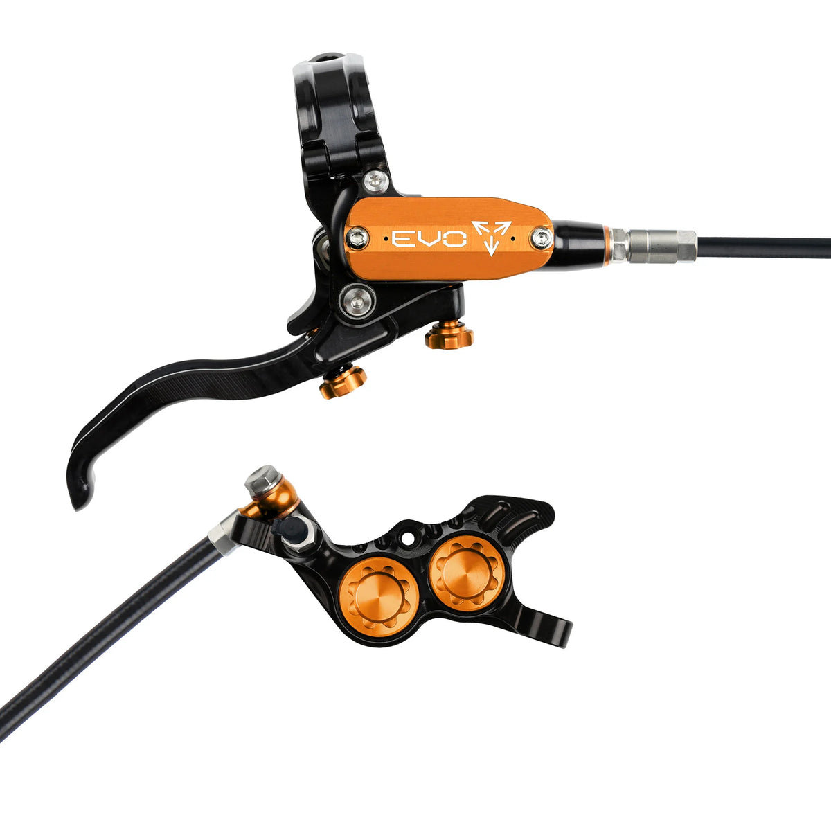Hope Tech Evo GR4 brake in Black/Orange